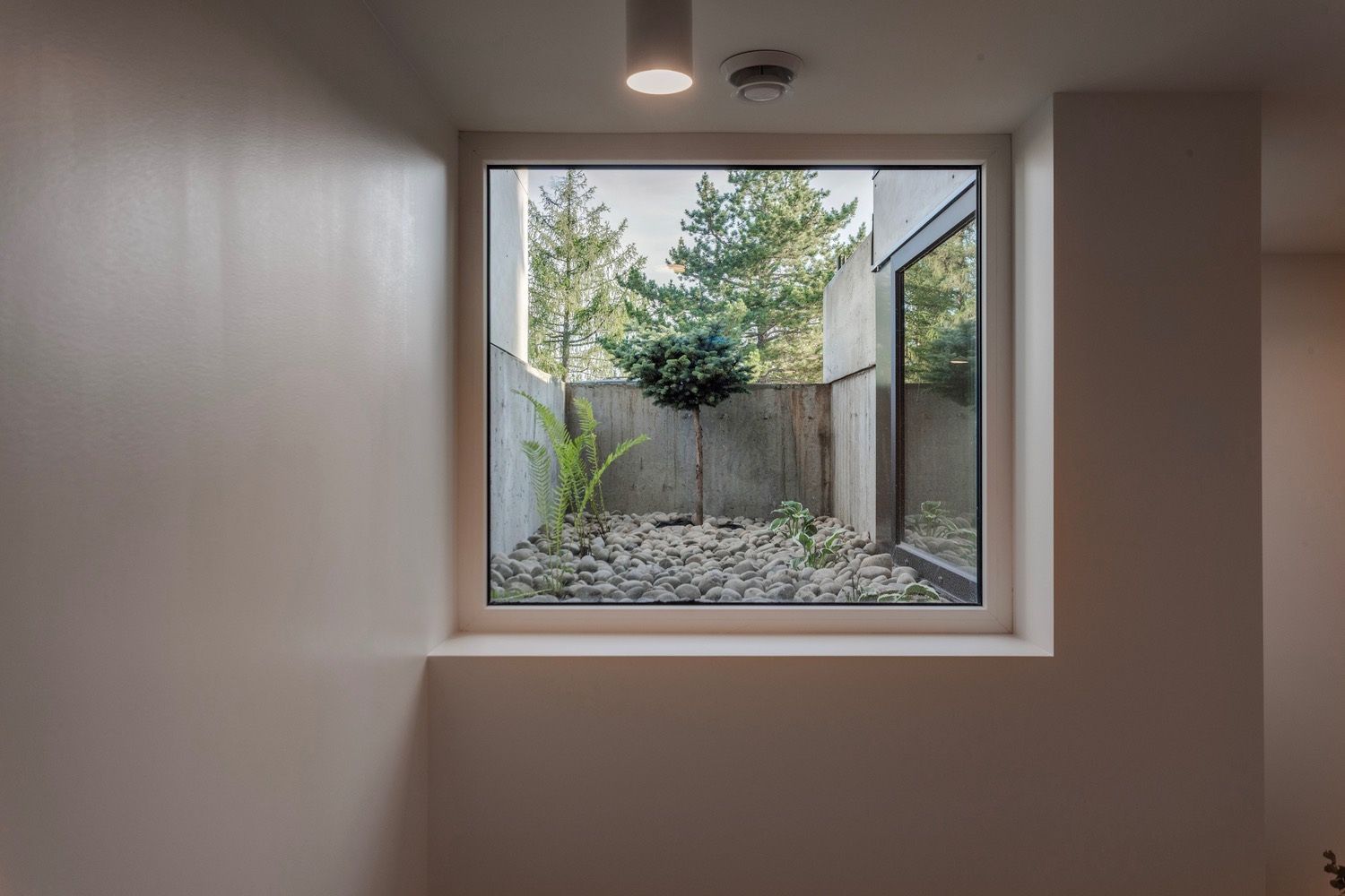 Basement window in the Aspen in Strathearn with homes for sale by Holland and Associates Real Estate in Edmonton.